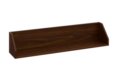 BPA - 120 police na zeď, 240x1200x240, ořech královský